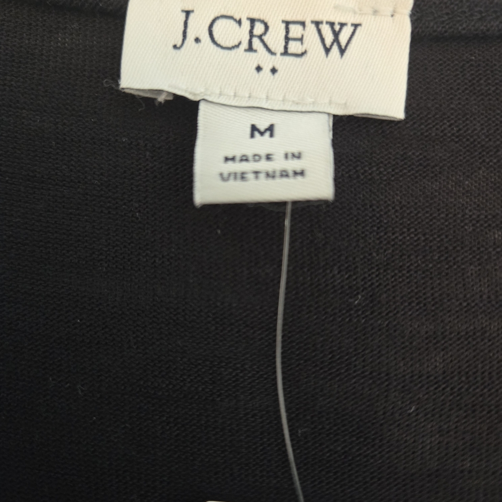 J. Crew Elegant Black Top - Picture 2 of 9